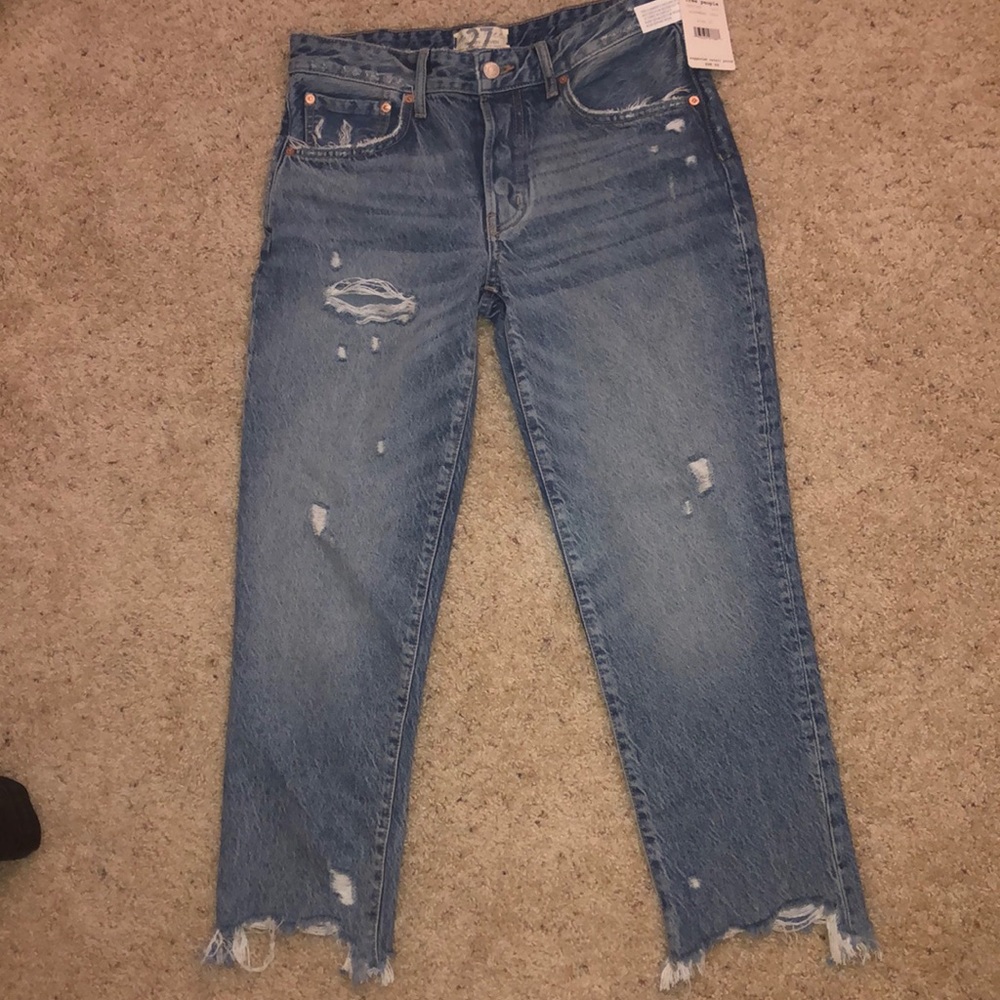 NWT Free people distressed jeans